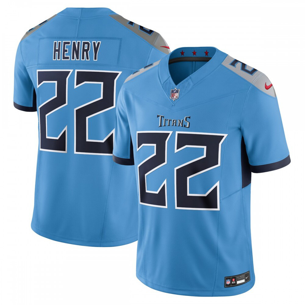 Derrick Henry Tennessee Titans Nike Vapor F.U.S.E. Limited Jersey - Light Blue-GridironStore